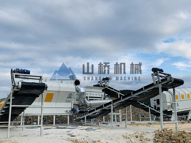  客談：建筑裝修垃圾分揀處理設(shè)備是怎么處理城市廢料的?(圖1)