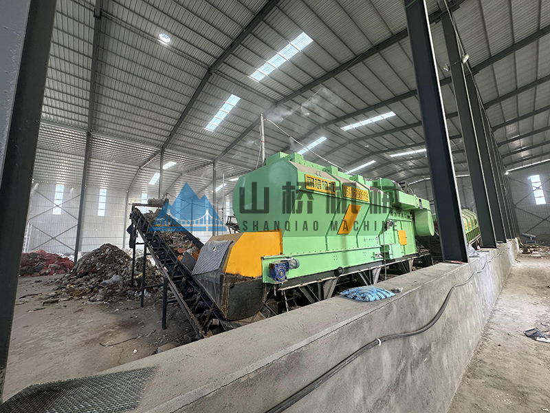 建筑裝修垃圾分揀處理設(shè)備是怎么處理城市廢料的?(圖1)